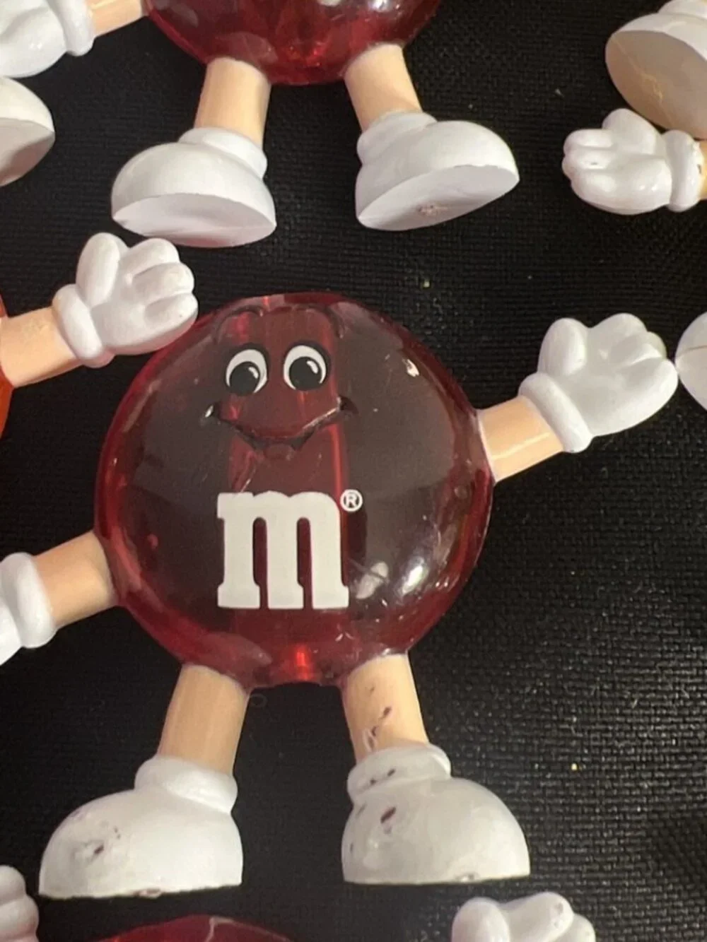 M&M's Happy Lights Replacement String Light Bulb Covers Lot of 40